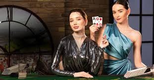Antarmuka aplikasi harum4d yang menampilkan meja blackjack langsung dan menu pembayaran